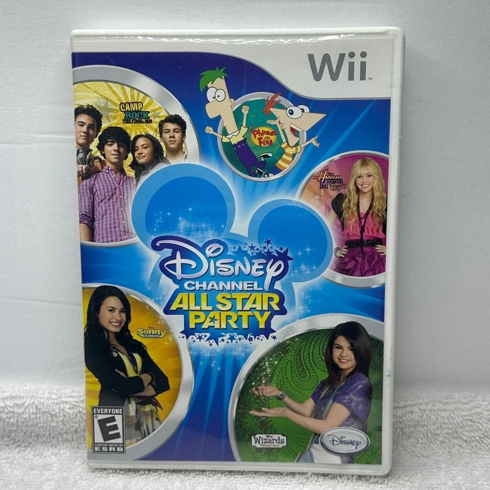Nintendo Wii Game Lot: Carnival Games, Disney All Star, Kidz Bop, Deal No Deal